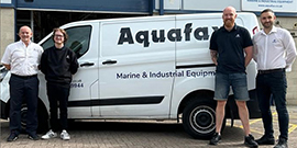 Introducing the Aquafax FREE Delivery Van in Plymouth