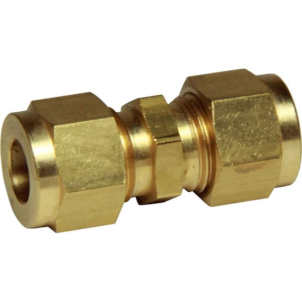 AG Brass Straight Coupling 5/16" x 5/16"