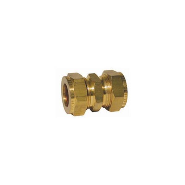 AG Brass Straight Coupling 3/16" x 1/8"