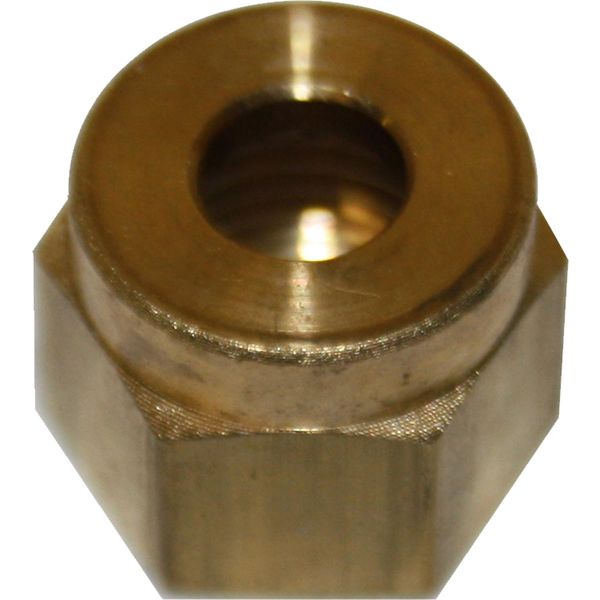 AG Brass Coupling Nut 3/16" Tube 1/8" BSP