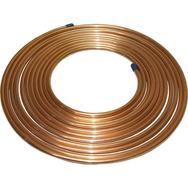 AG Copper Tubing 8mm OD x 10m Coil