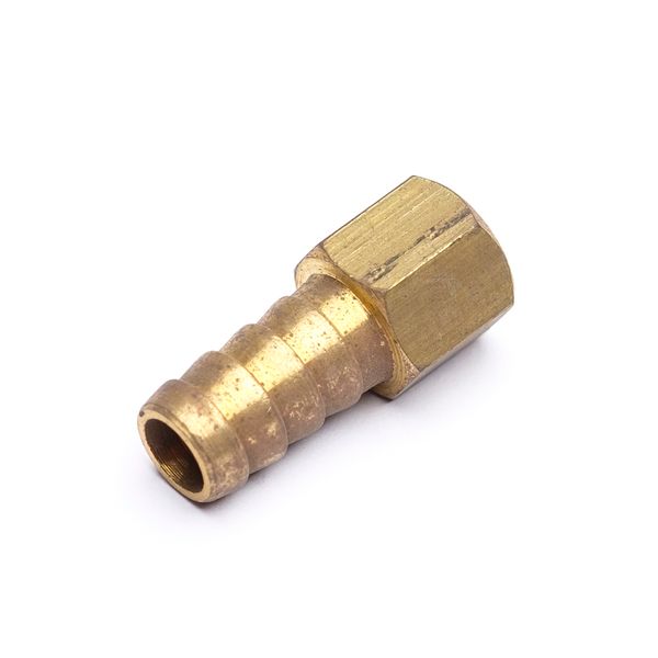 Brass Hose Connector 1/8" BSP Female - 3/8" Hose