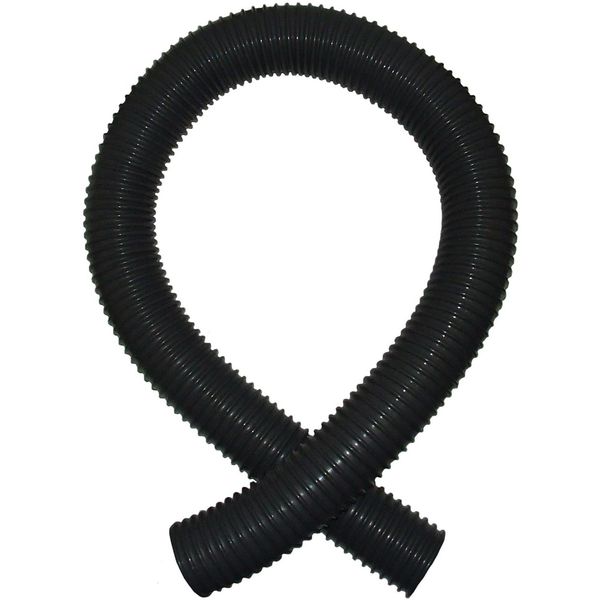 AG 90mm Superflex PVC Ducting Black x 10m