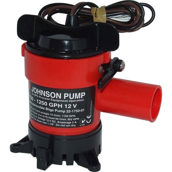 Johnson L750 Cartridge Bilge Pump (12V / 1250 GPH / 19mm Hose)