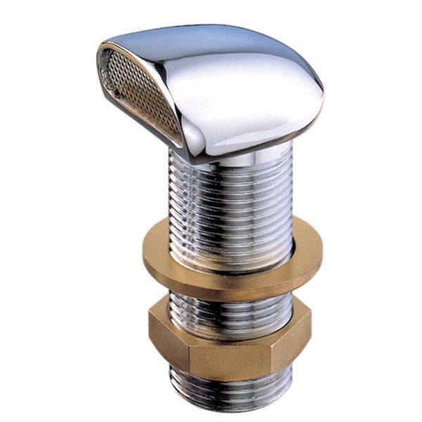Chrome Vent with Stainless Steel Gauze 1-1/4" BSP