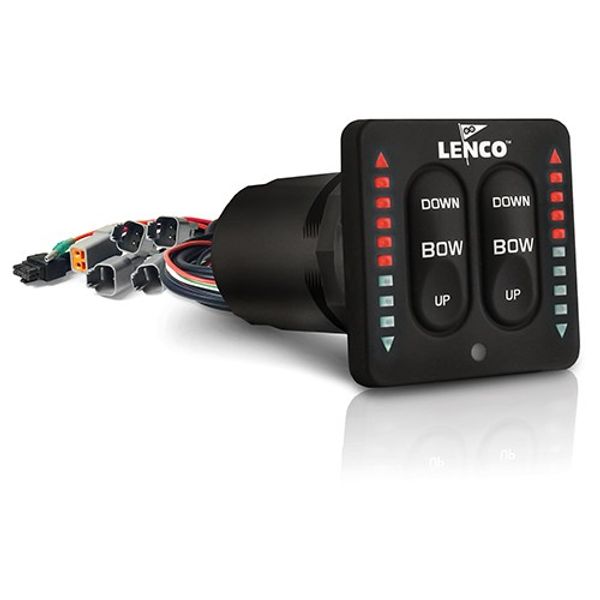 Lenco LED Indicator Integrated 1 Piece Tactile Switch Kit (Dual)