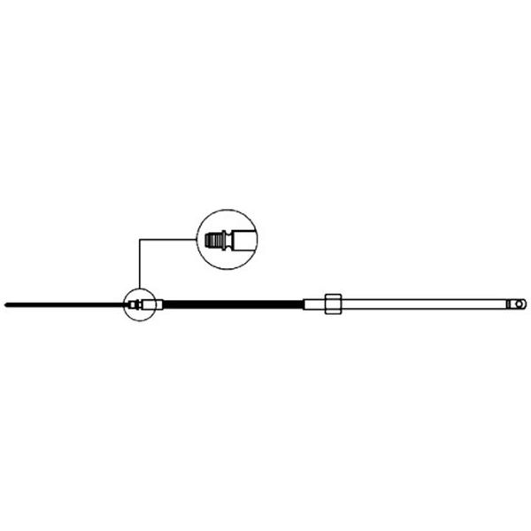 Ultraflex M58 Steering Cable 23ft