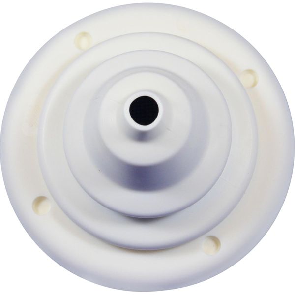Small Cable Gaiter / Grommet 105mm OD White