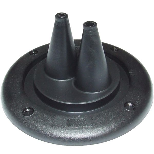 Twin Cable Gaiter / Grommet 105mm OD Black