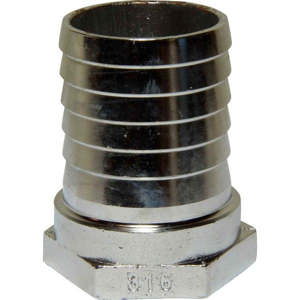 Osculati Stainless Steel 316 Hose Tail (1-1/4" BSP Female to 40mm)