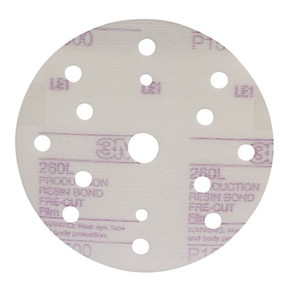 3M 260L Hookit Microfinishing Disc 150mm P1500 (50)