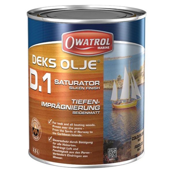 Owatrol Deks Olje D1 Wood Oil 2.5L Each