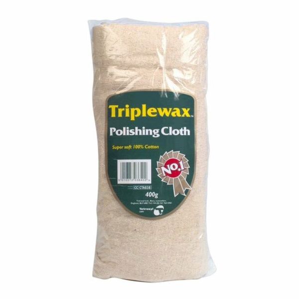 Tetrosyl Triplewax 100% Cotton Polish Cloth 400g (Each)