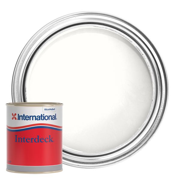 International Interdeck Slip Resistant Coating White 750ml