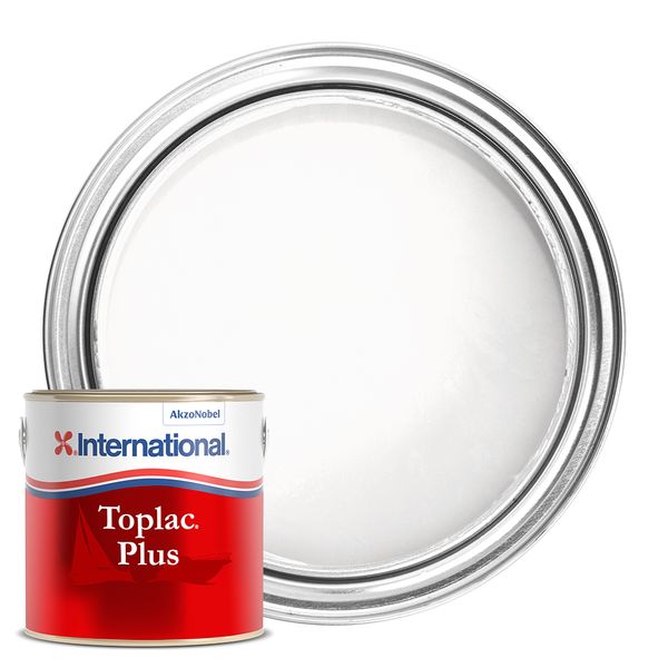 International Toplac Plus Topcoat Paint Snow White YLK000/750AA