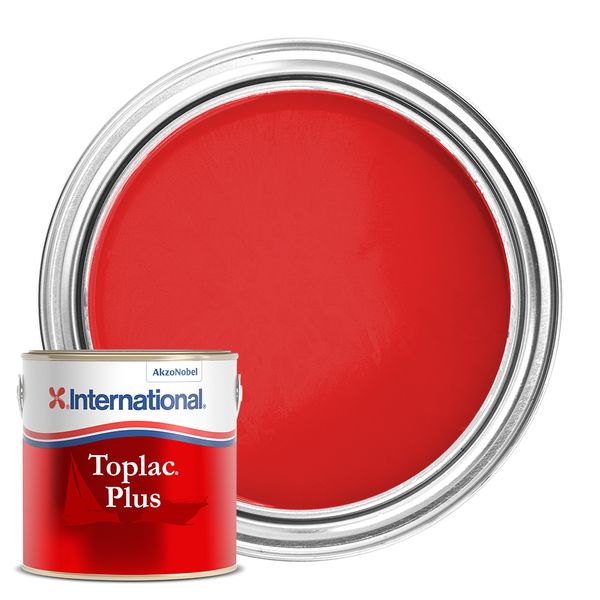International Toplac Plus Topcoat Paint Fire Red YLK504/750AA