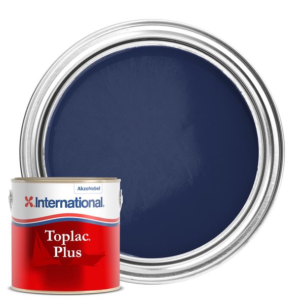 International Toplac Plus Topcoat Paint Flag Blue YLK990/750AA