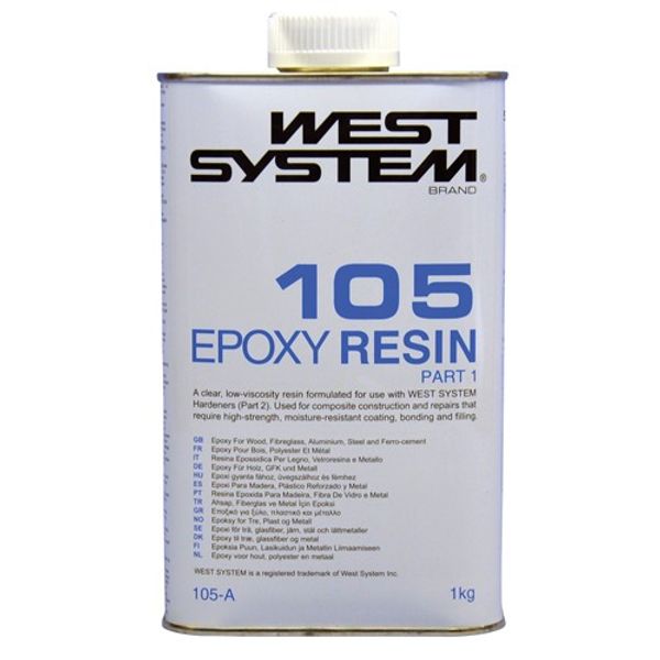 West System 105A Epoxy Resin 1kg