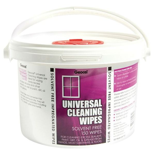 Geocel Cleaning Wipes Tub 150