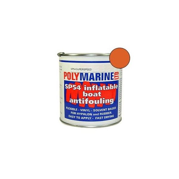 Polymarine SP54 Hypalon Antifoul Orange 1L