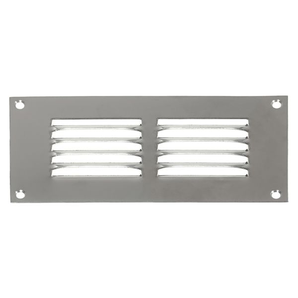 Return Air Grill Vent Polished 304 Stainless Steel 6" x 3"