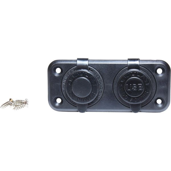 Osculati Double USB and Lighter Plug Cigarette Socket