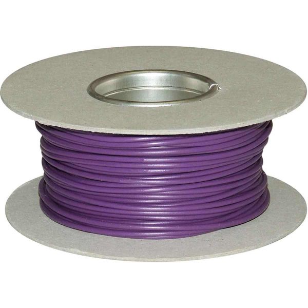 AMC 1 Core TW Cable 28/0.30 2.0mm2 100m Purple