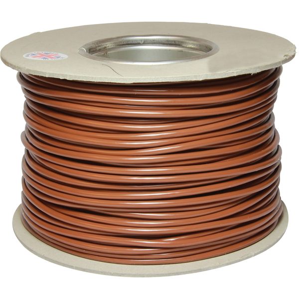 AMC 1 Core TW Cable 65/0.30 4.5mm2 100m Brown