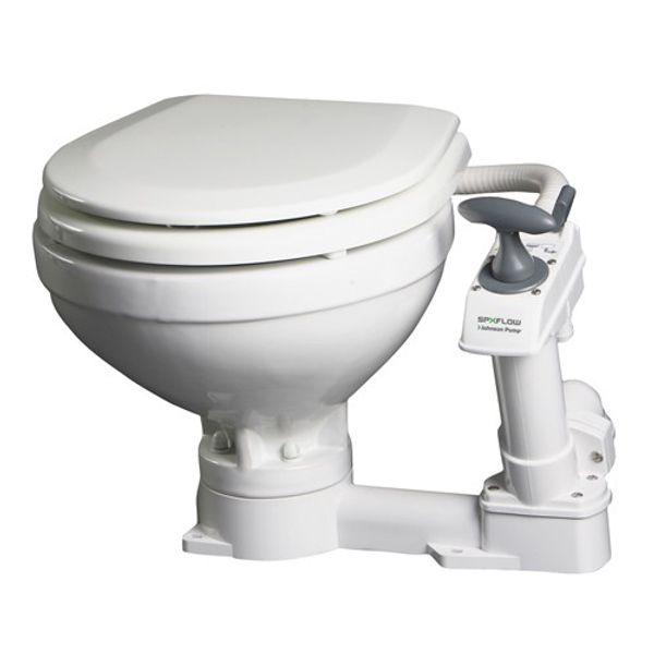 Johnson Aqua-T Compact Manual Toilet