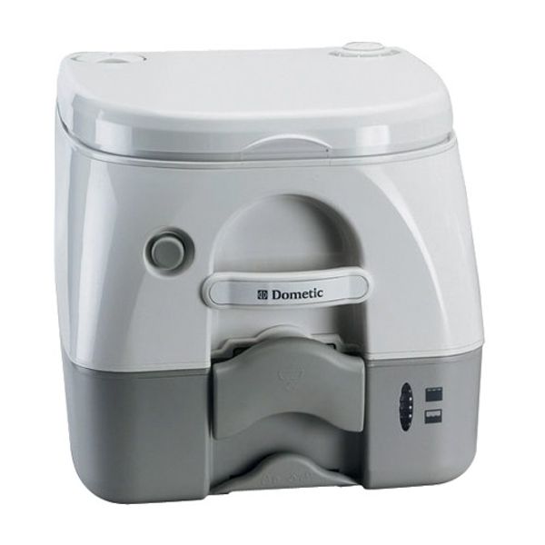 Dometic 972G White/Grey Portable Toilet 9.8L