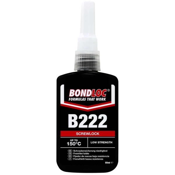 Bondloc B222 Threadlocking Screwlock Adhesive (Purple / 50ml)