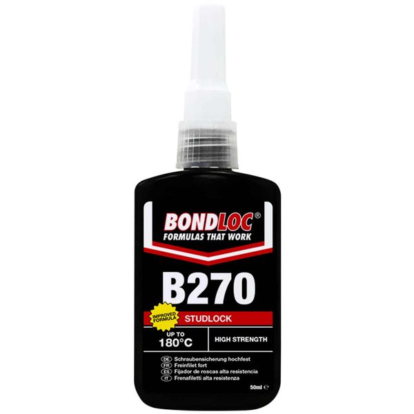 Bondloc B270 Threadlocking Studlock (Green / 50ml)