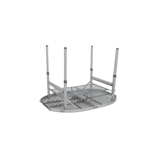 Bo-Camp Table Premium Oval Case Model (100 x 70cm)