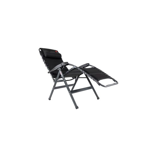 Crespo Zero Gravity Chair AP/232 Air Deluxe in Black