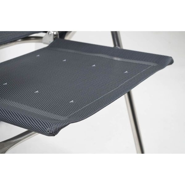 Crespo Chair AL/213 Compact in Dark Grey