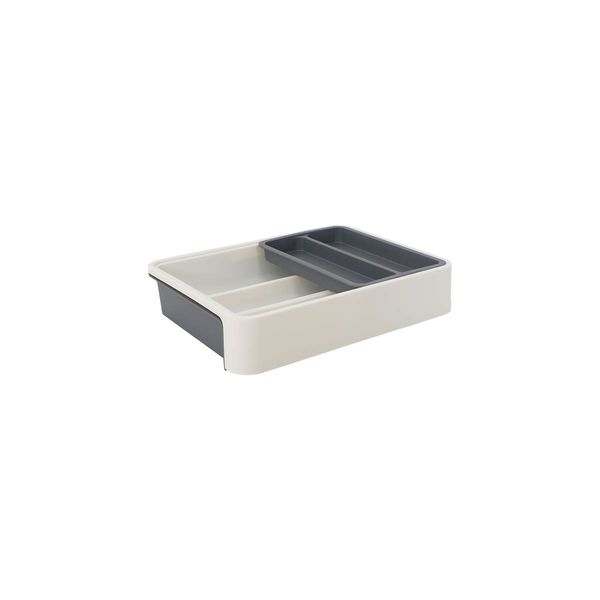 Gimex Cutlery Drawer Adjustable in Grey/White