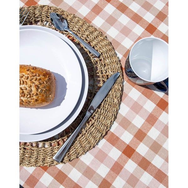 Gimex Solid Line Tableware Black & White (16 Pieces)