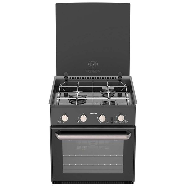 Thetford Triplex Oven and Grill Black with Shut Off Lid 