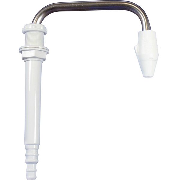 Whale Faucet Telescopic with On/Off White