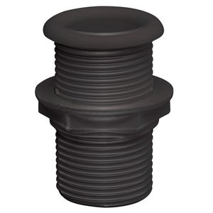Can Drain Socket 25mm Diameter x 62mm Large Black Plastic