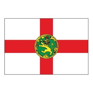 Flag Alderney (30 x 45cm)