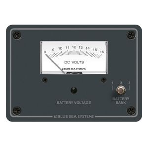 Blue Sea Volt Test Panel 3 Bank 12V DC