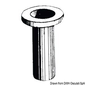 Osculati Plastic Oar Collar 43/44mm ID Black 