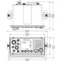 B&G V60 VHF Marine Radio with Built-In DSC and AIS-RX