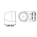 Aluminium Anode Prop Nut Mercruiser Bravo 3