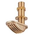 Grated Brass Skin Fitting 1" BSP