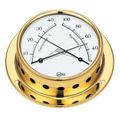 Barigo Thermometer and Hygrometer Brass 85mm Dial (110 x 32mm)