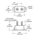Blue Sea Marine Grade Short Stop CB Surface Mount 10A