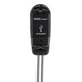 Scanstrut Dual USB Charger + Socket 12/24V Waterproof Black