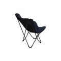 Bo-Camp Industrial Collection Butterfly Chair Himrod Blue